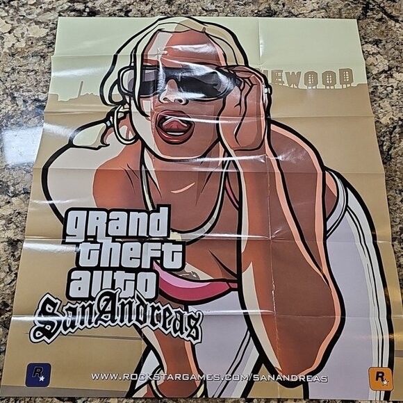 Grand Theft Auto Trilogy (Microsoft Xbox, 2005) 3 Posters Manuals And CDs Tested - Picture 3 of 16